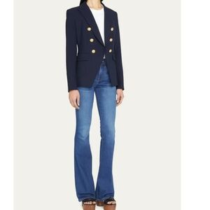 Veronica beard Beverly skinny flare high rise jeans